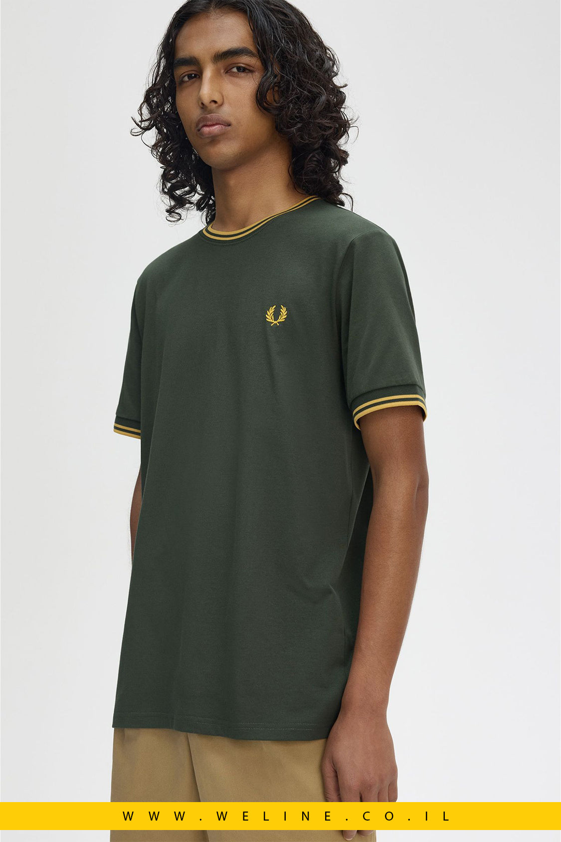 חולצת טי עם שוליים כפולים | Twin Tipped T-Shirt
