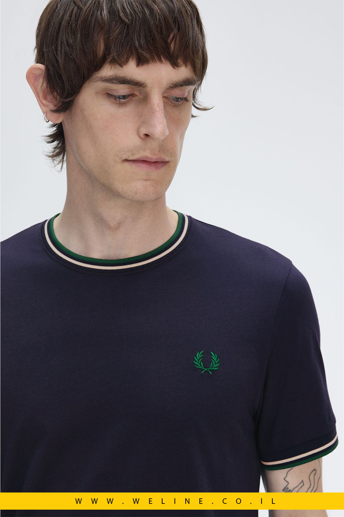 חולצת טי עם שוליים כפולים | Twin Tipped T-Shirt