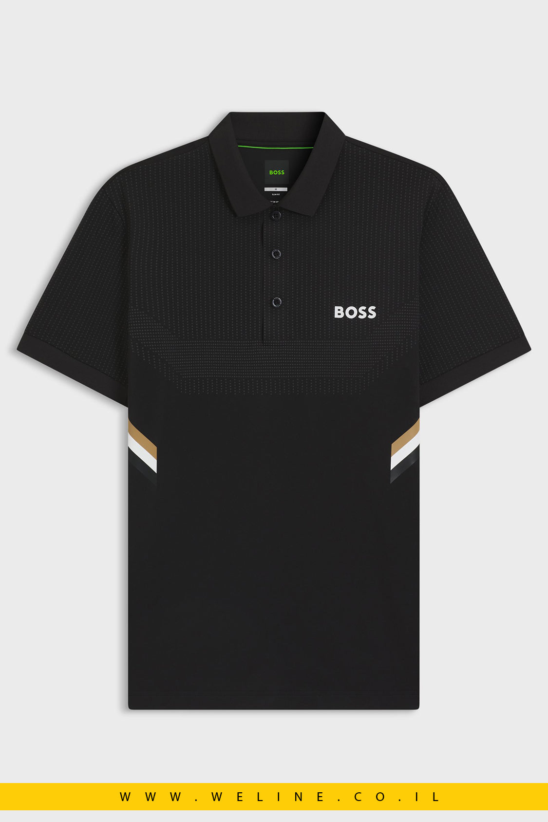 חולצת פולו ספורטיבית לגברים | BOSS PAULE TOC