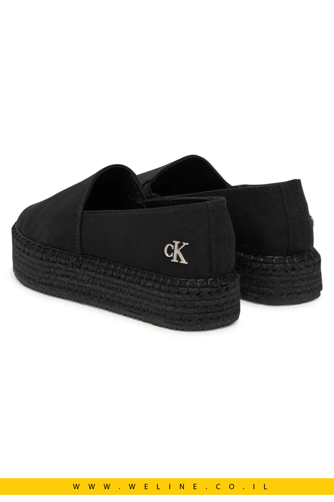 כפכפי אספדריל פלטפורמה לנשים מבית Calvin Klein Jeans