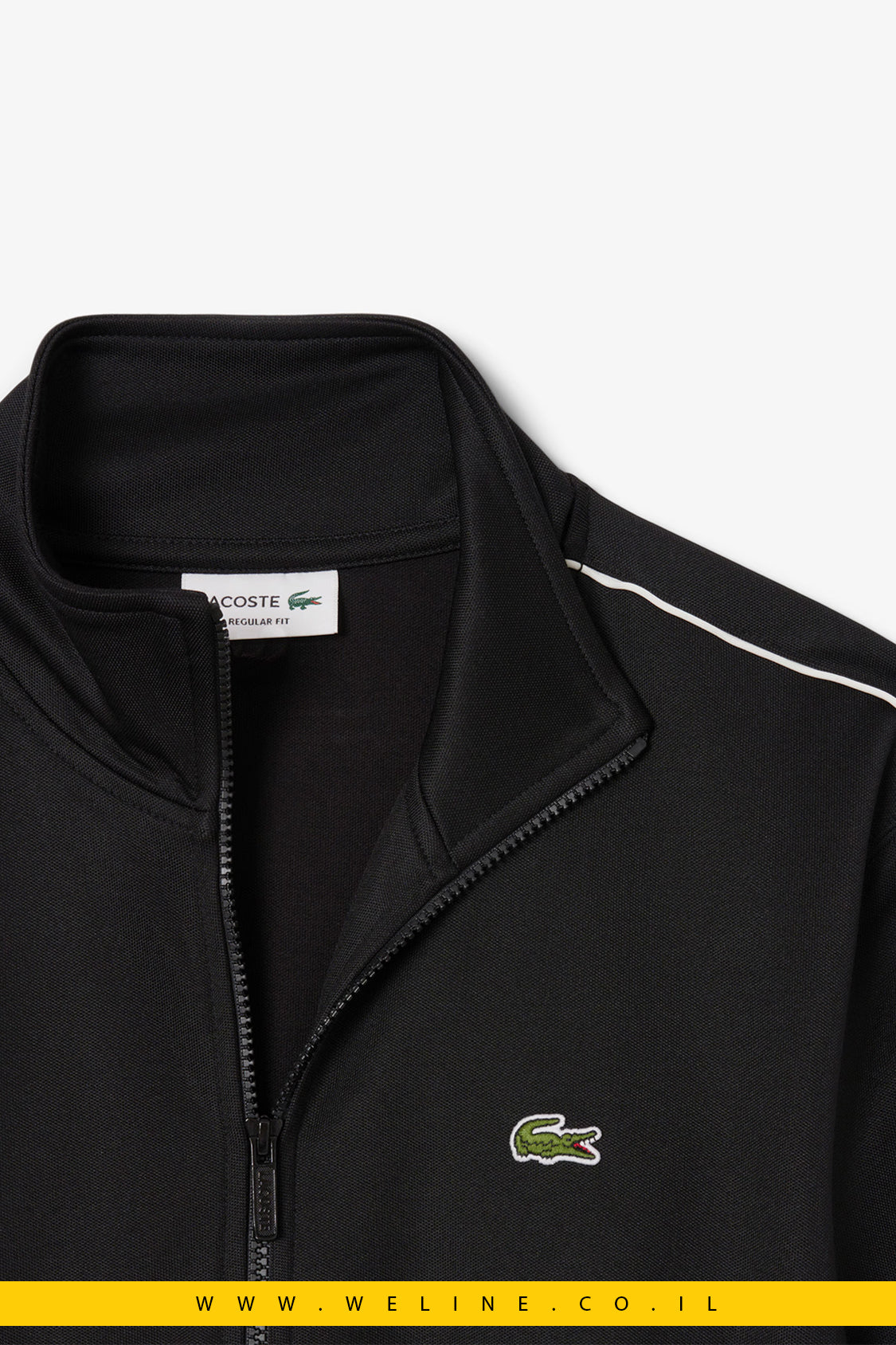 ג’קט ספורט Paris Piqué Zip Front לגברים Lacoste