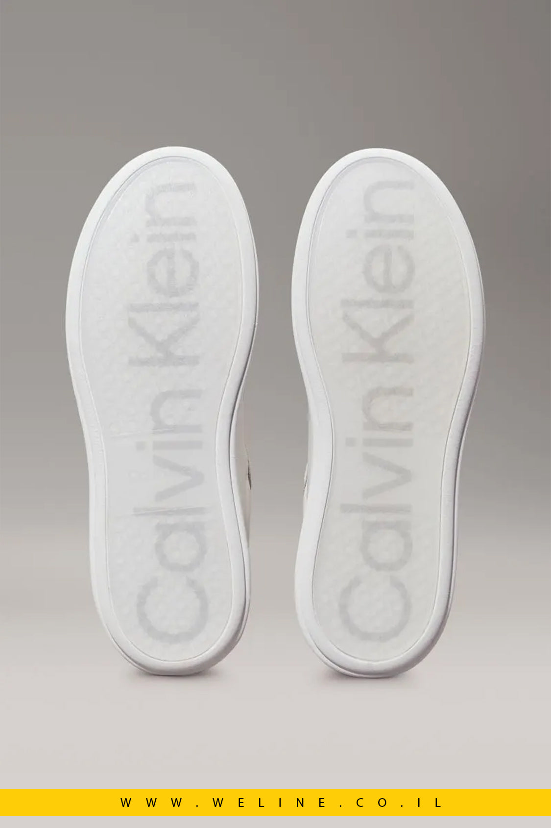 סניקרס עור גברים Calvin Klein – שחור