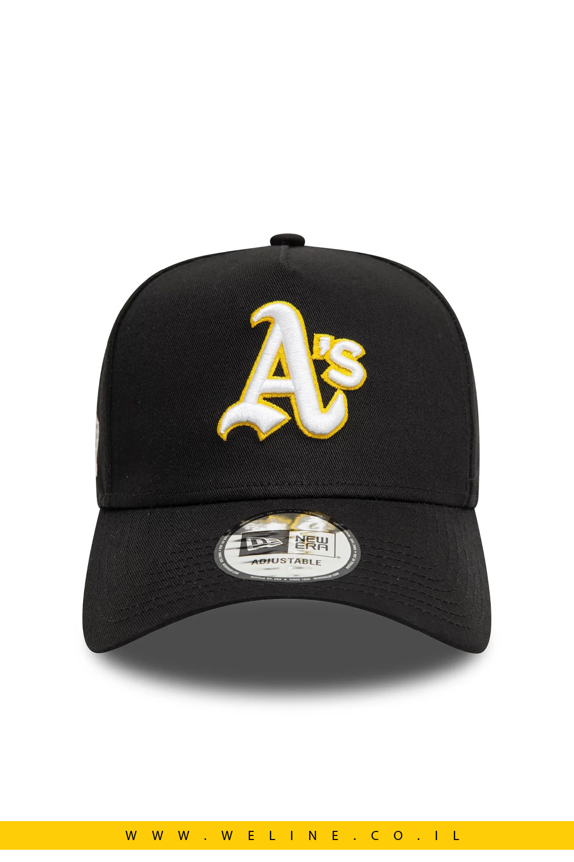 כובע 9FORTY A-Frame שחור של Oakland Athletics - World Series