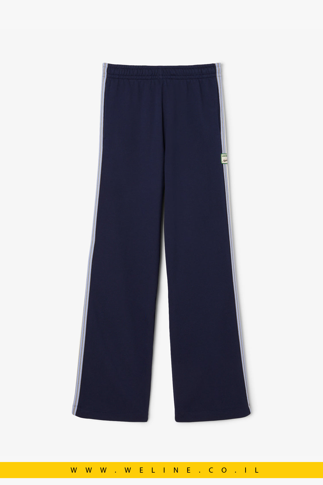 מכנסי טרנינג נשים Lacoste French Made – כחול