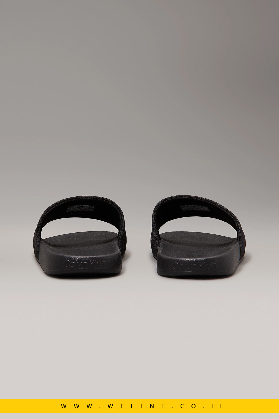 כפכפי נשים Calvin Klein – דגם Logo Jacquard Sliders