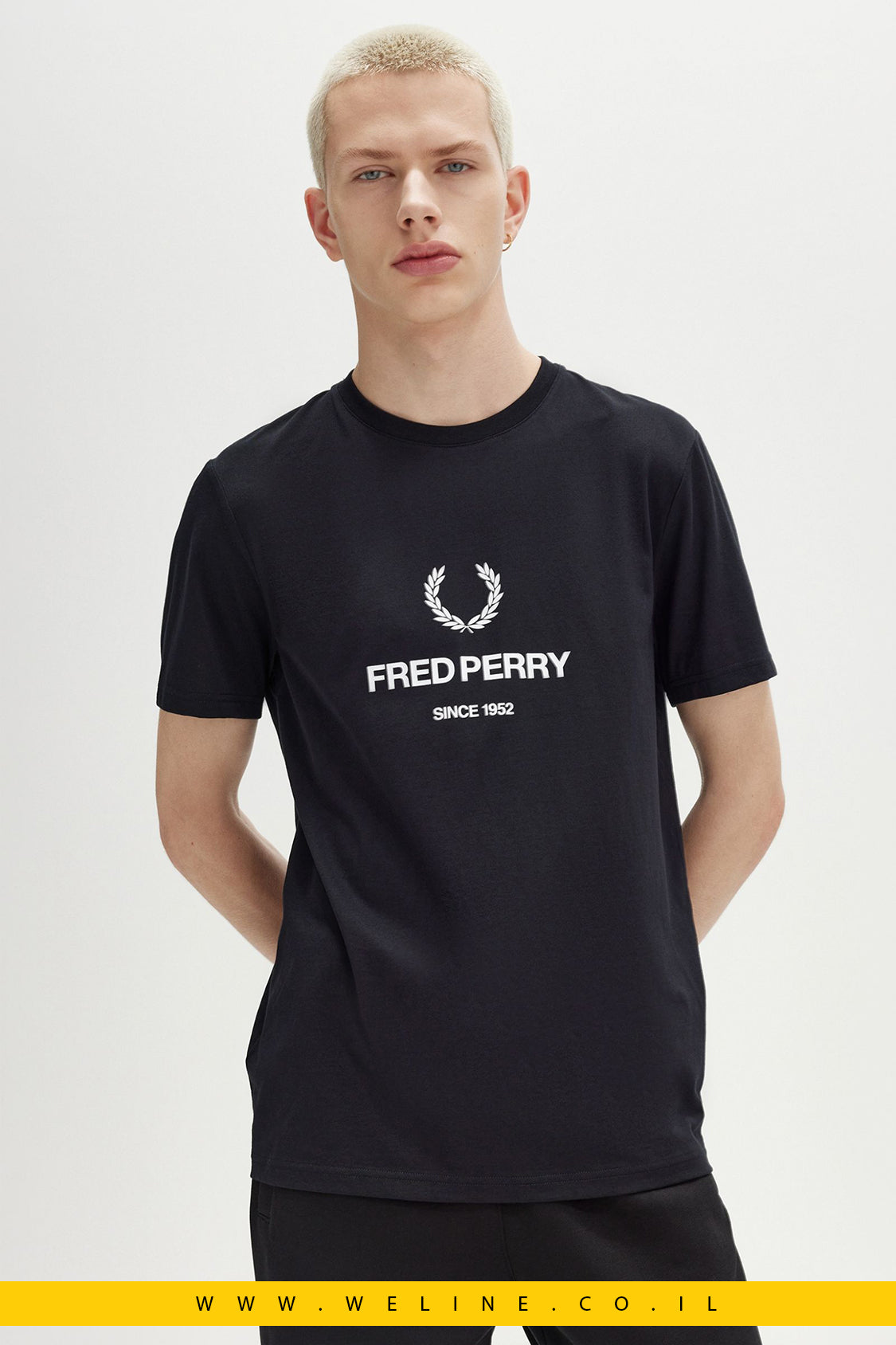 חולצת גרפיקה עם לוגו Fred Perry | Fred Perry Graphic T-Shirt