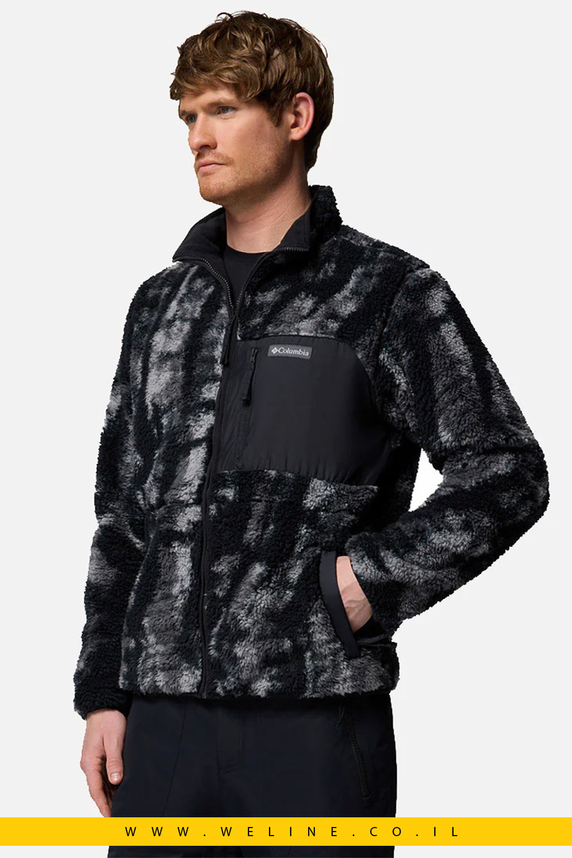 פליס לגברים Winter Pass Reversible Fleece – דו צדדי