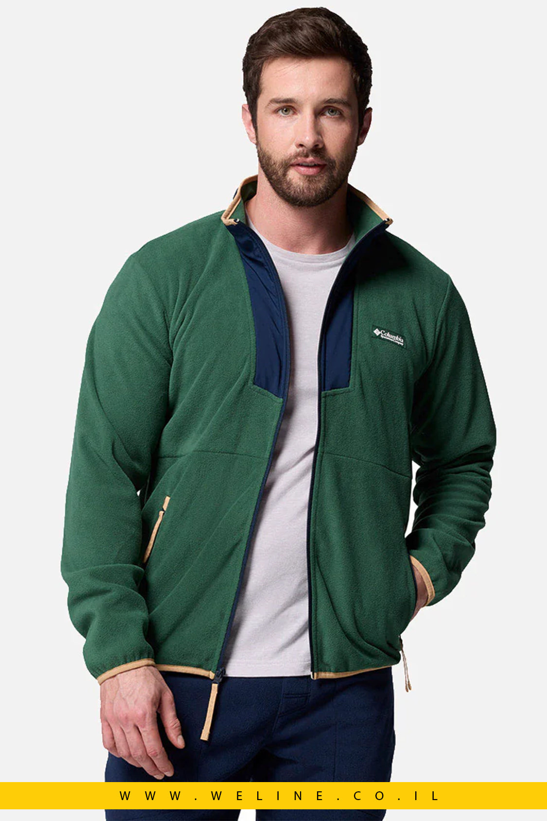 מעיל מיקרו-פליס לגברים - Sequoia Grove Full Zip