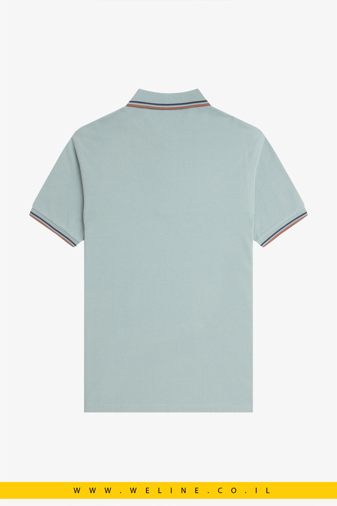 חולצת פולו גברים Fred Perry – דגם Twin Tipped הקלאסי