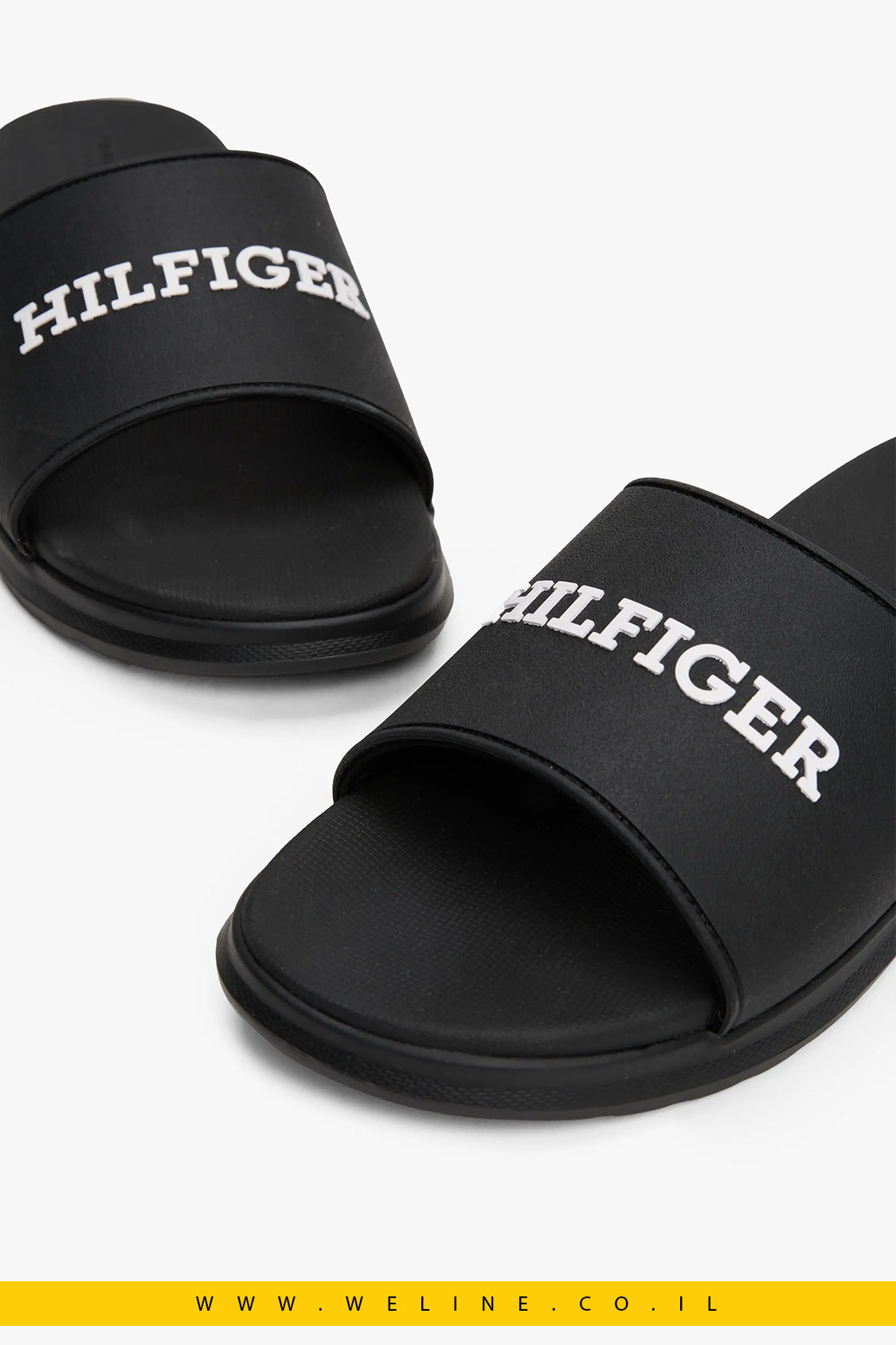 כפכפי בריכה Textured Logo מבית Tommy Hilfiger