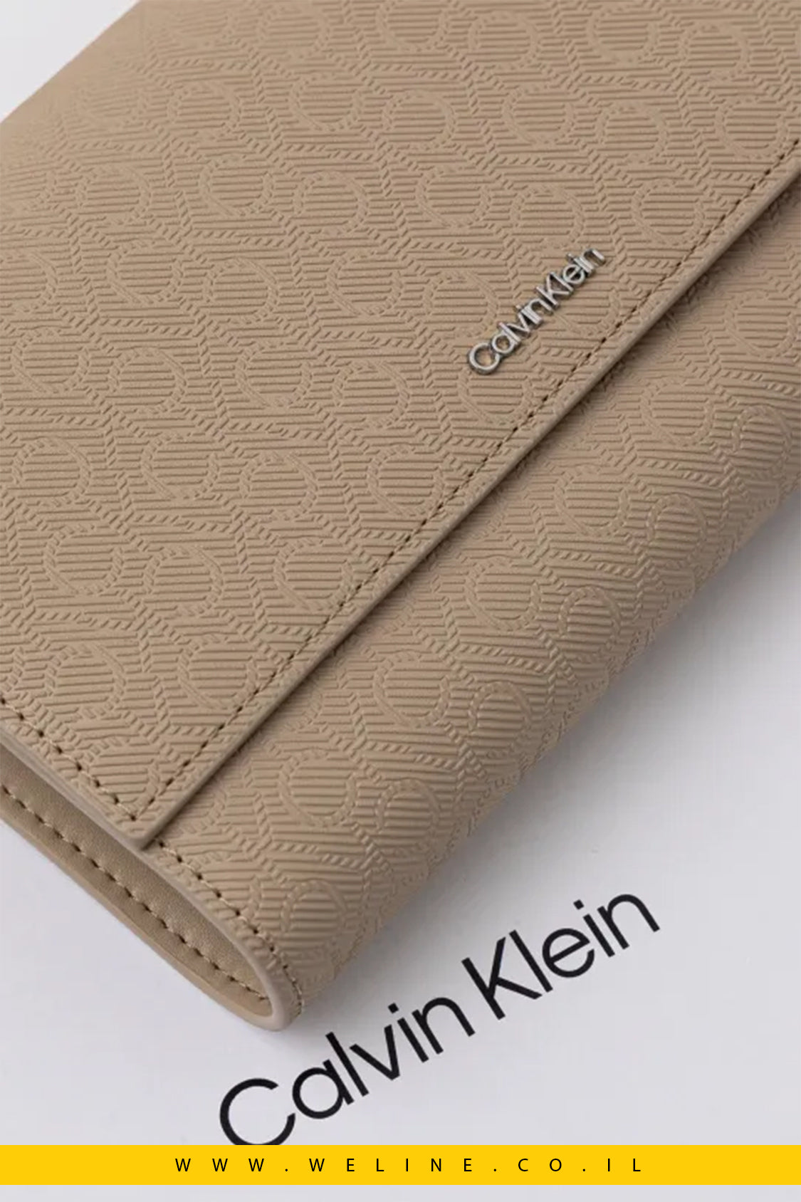 ארנק נשים Calvin Klein – דגם K60K612940 בצבע בז'