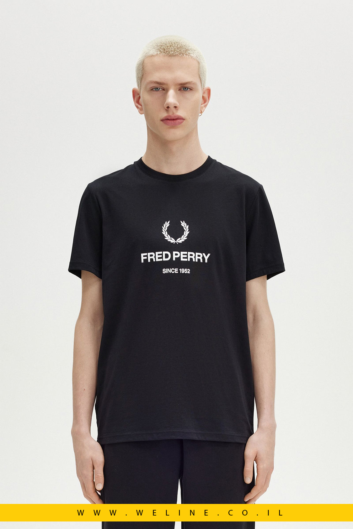 חולצת גרפיקה עם לוגו Fred Perry | Fred Perry Graphic T-Shirt