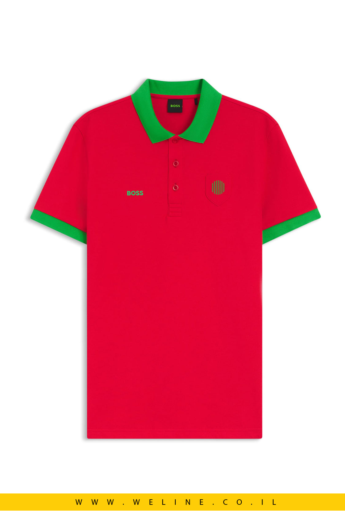 חולצת פולו גברים BOSS Paddy Polo Shirt Portugal– Regular Fit