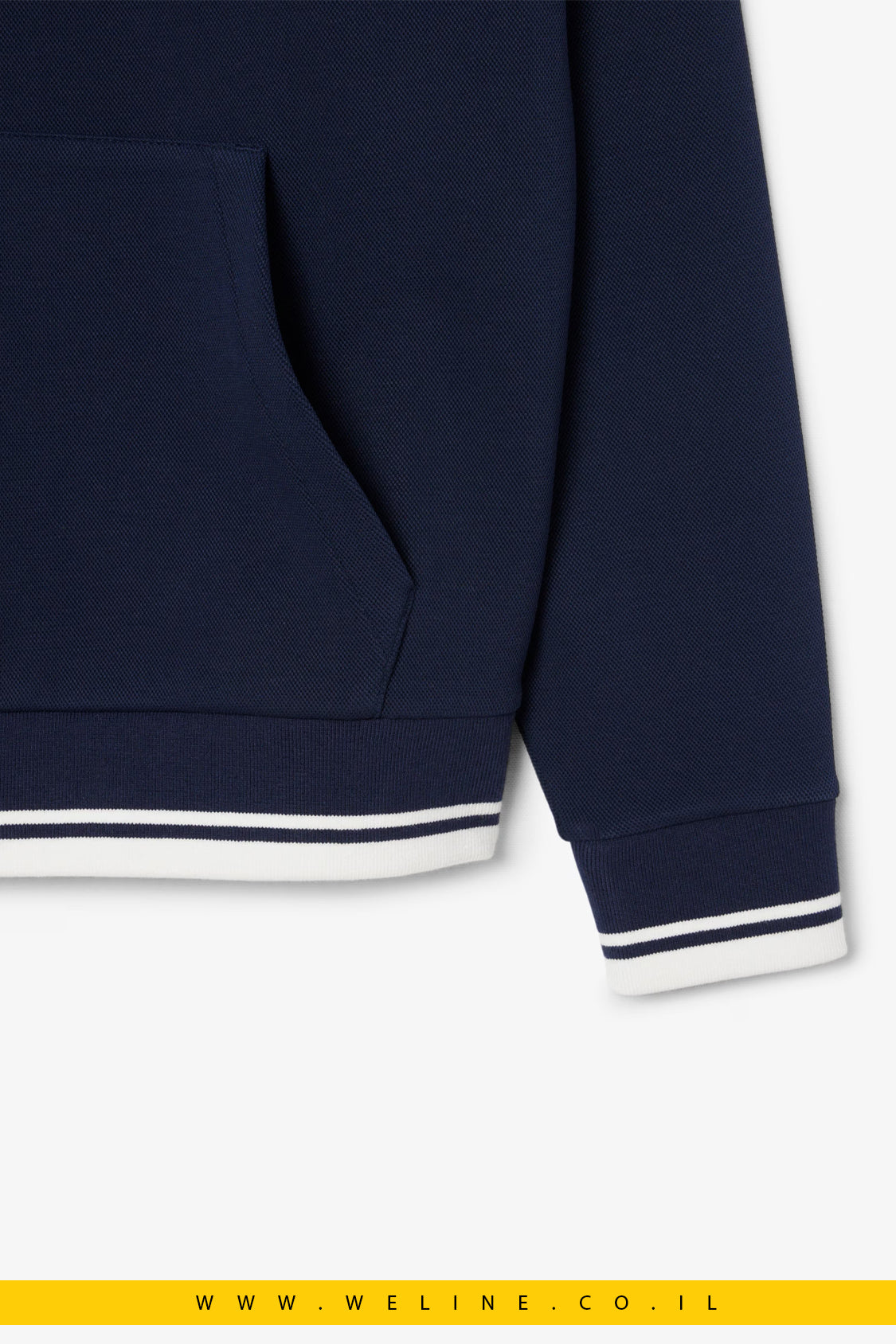 סווטשירט נשים טניס Heritage עם הגנה מקרינת UV – Lacoste