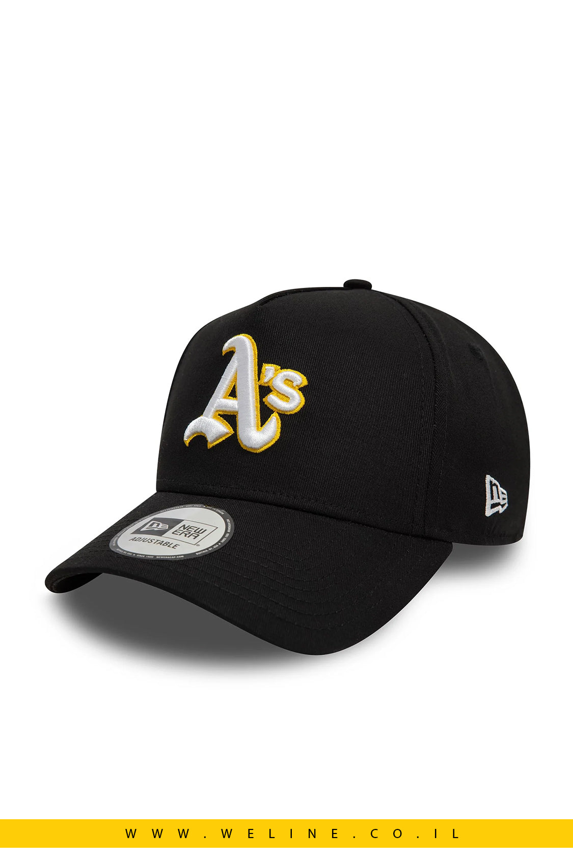 כובע 9FORTY A-Frame שחור של Oakland Athletics - World Series