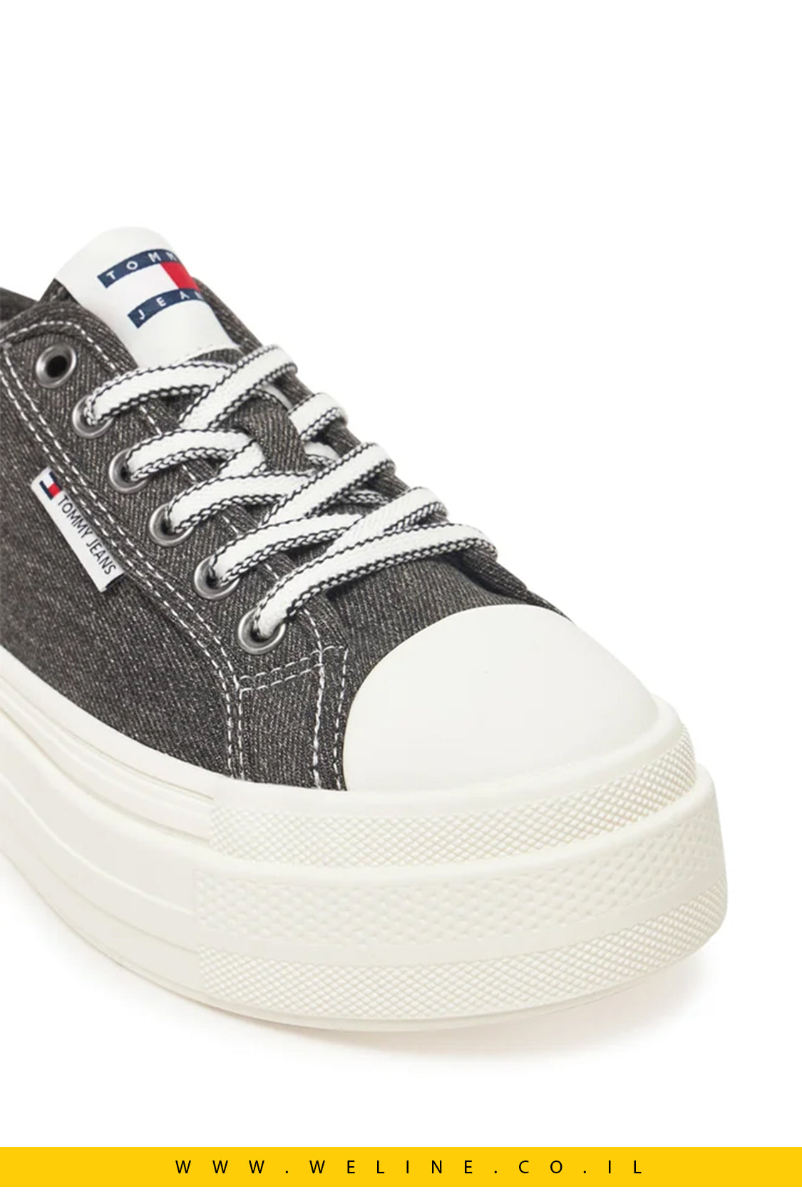 נעלי סניקרס לנשים Tommy Jeans דגם TJW Foxing Flatform