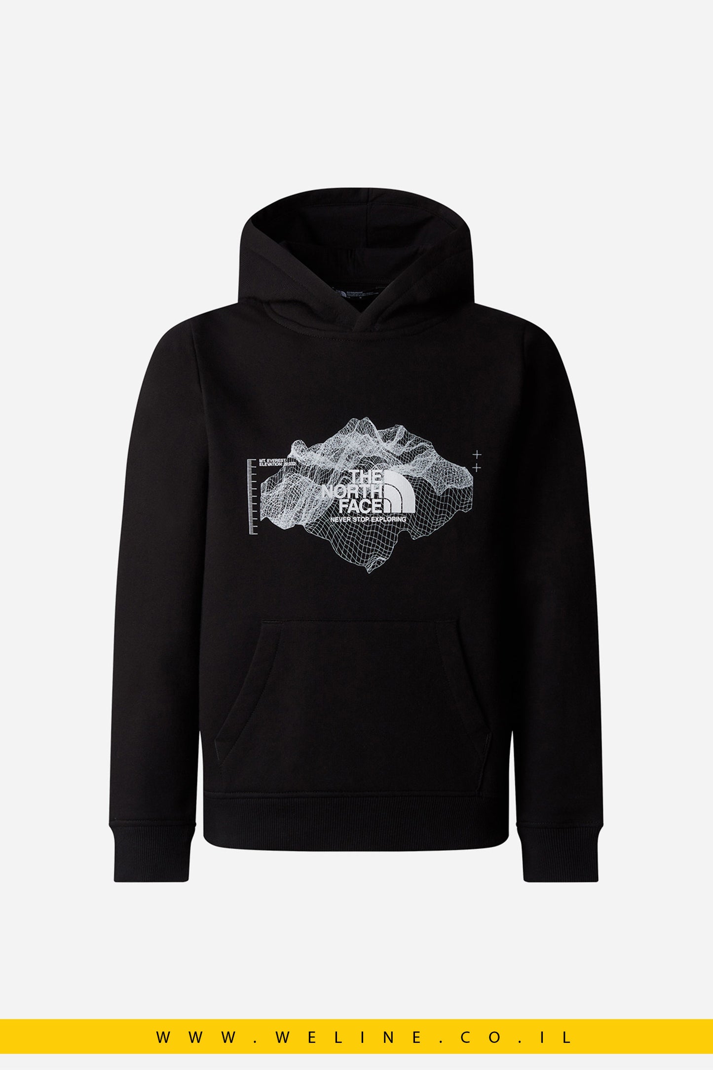 סווטשירט The North Face TOPOGRAPHIC JR לילדים