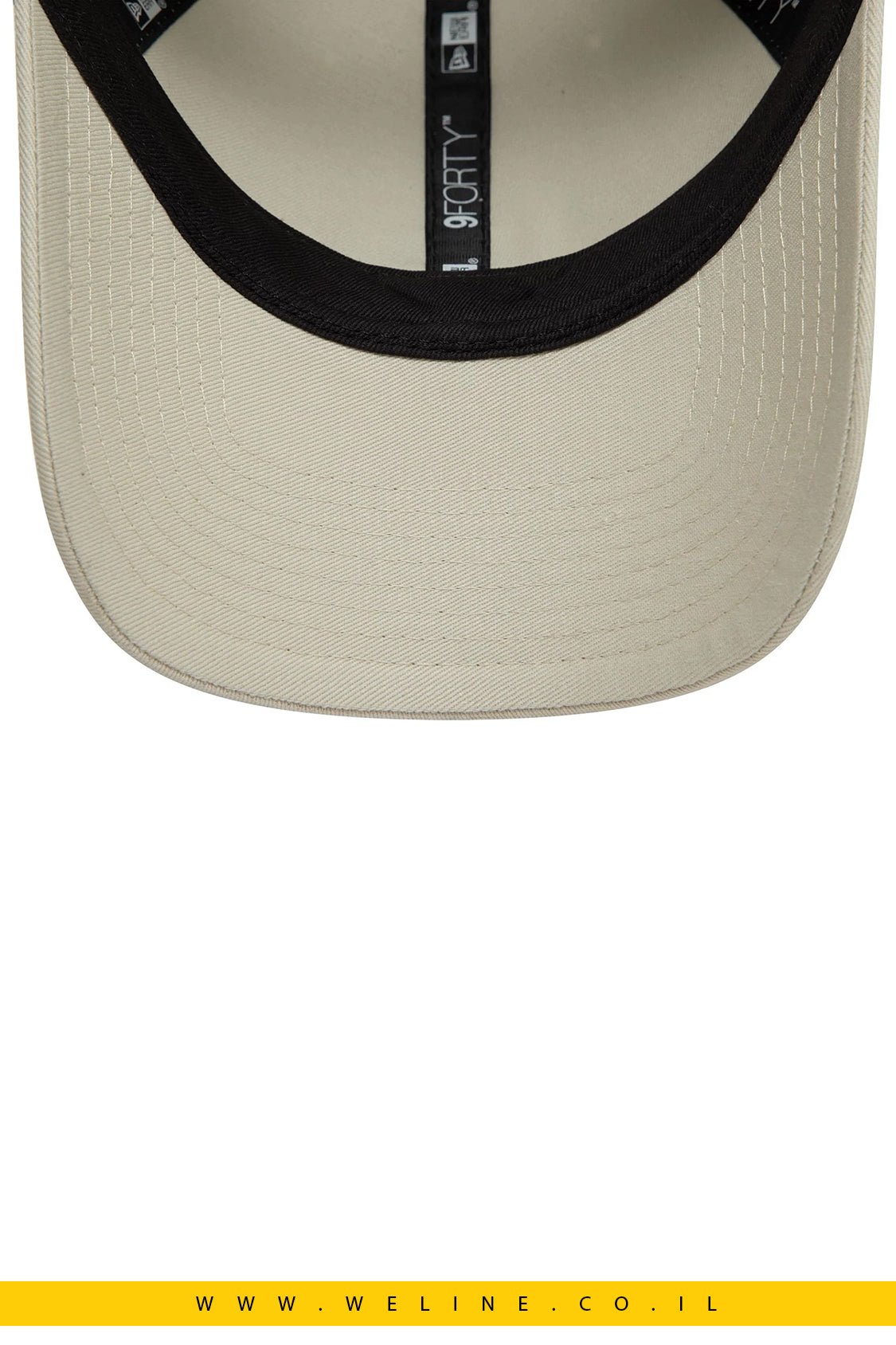 כובע 9FORTY ביג' New Era עם תג מתכתי - WELINE.CO.IL