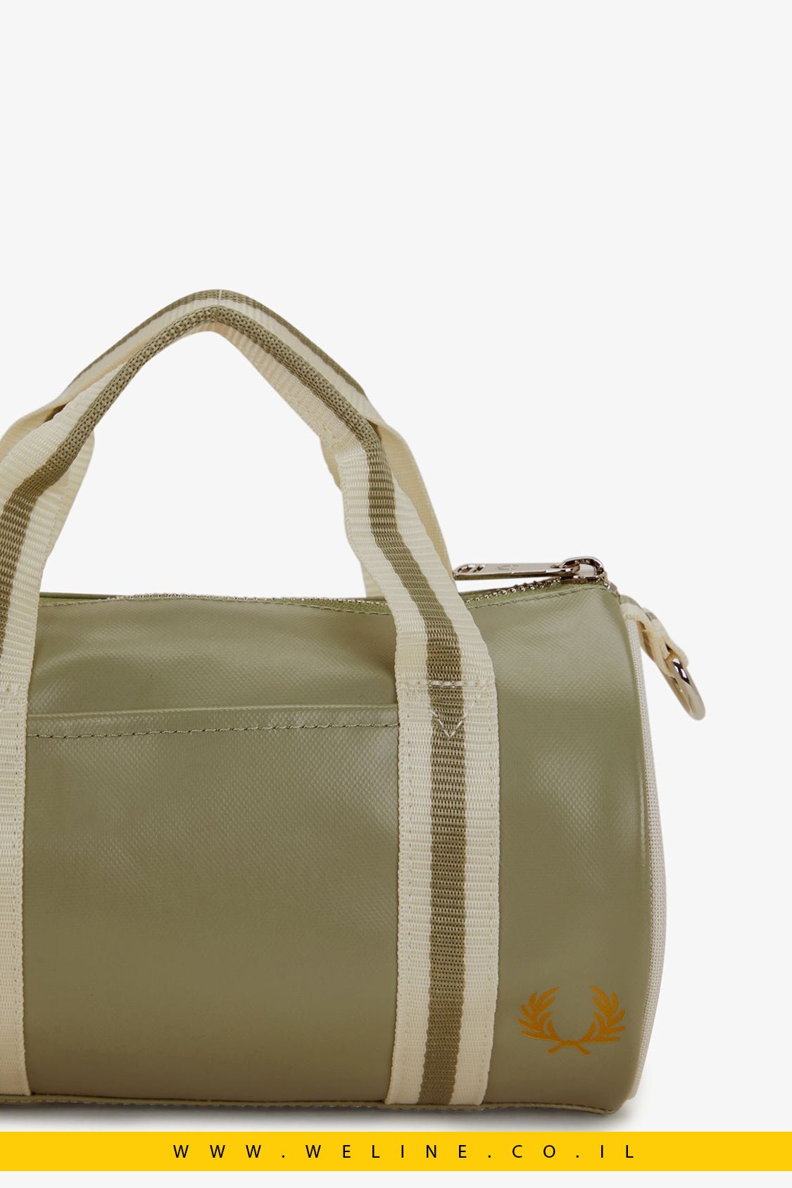 תיק קלאסי קטן בסגנון Barrel – Fred Perry - WELINE.CO.IL