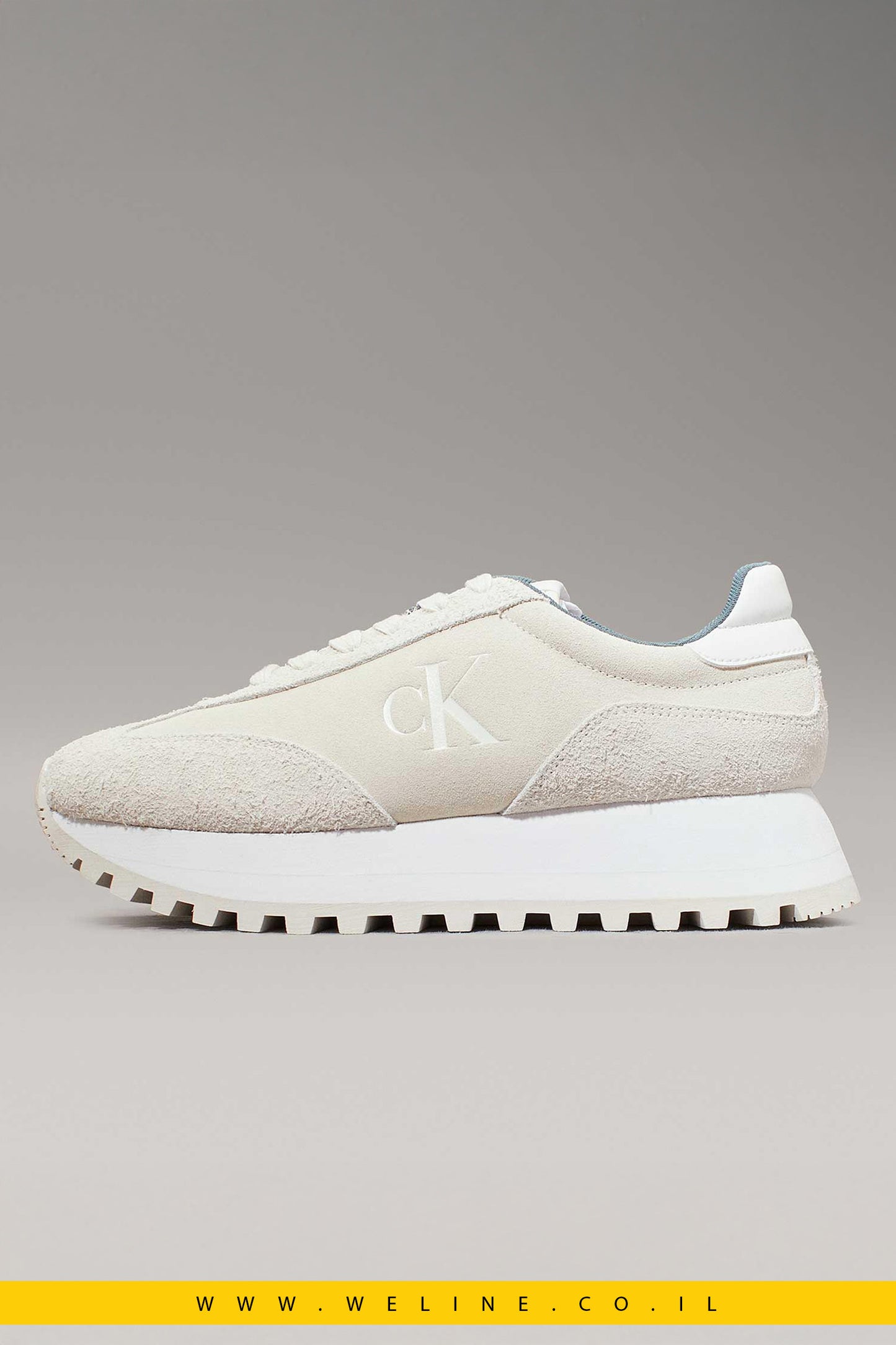 נעלי סניקרס לנשים Calvin Klein Runner Laceup