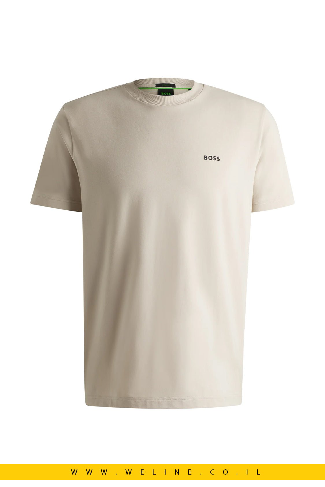 חולצת טי לגברים BOSS Regular Fit T-Shirt - WELINE.CO.IL