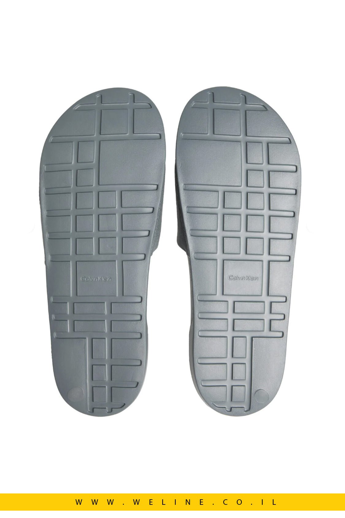 כפכפי סלייד לגברים Calvin Klein - WELINE.CO.IL