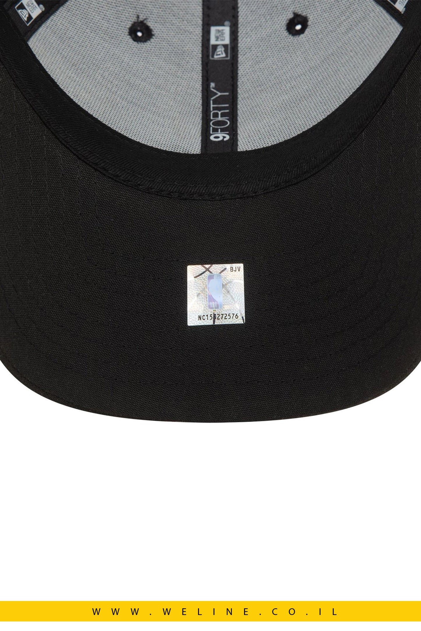 כובע Chicago Bulls Repreve® Mini Logo Black 9FORTY