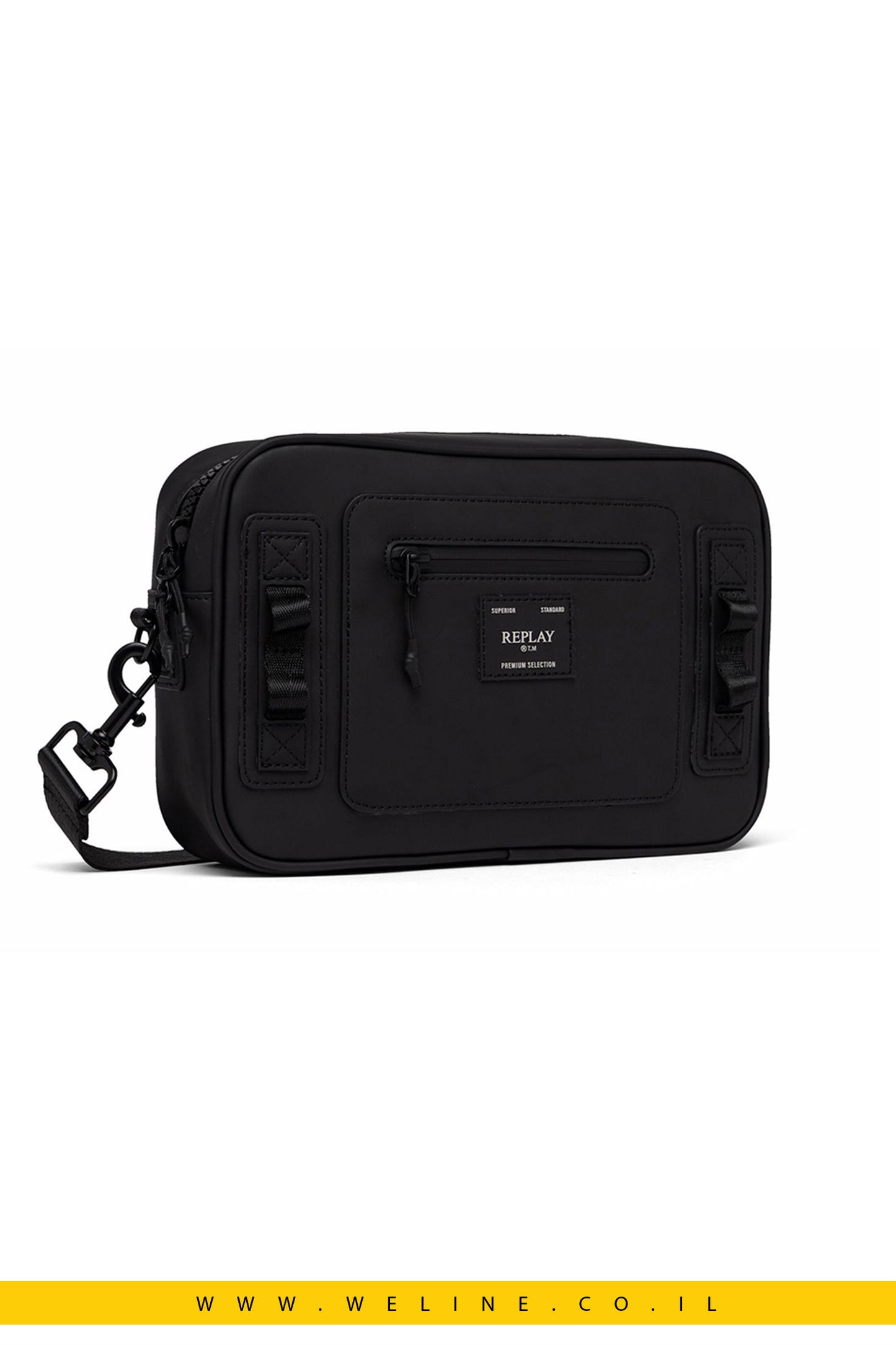 תיק פאוץ' מעור PU עם כיס.