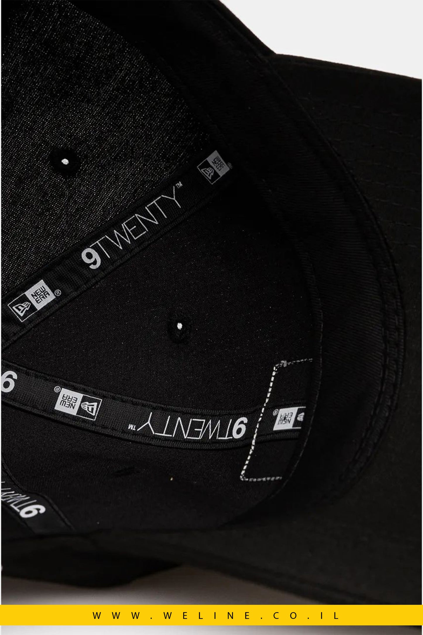 כובע New Era Recycled 9twenty Jockey בצבע שחור