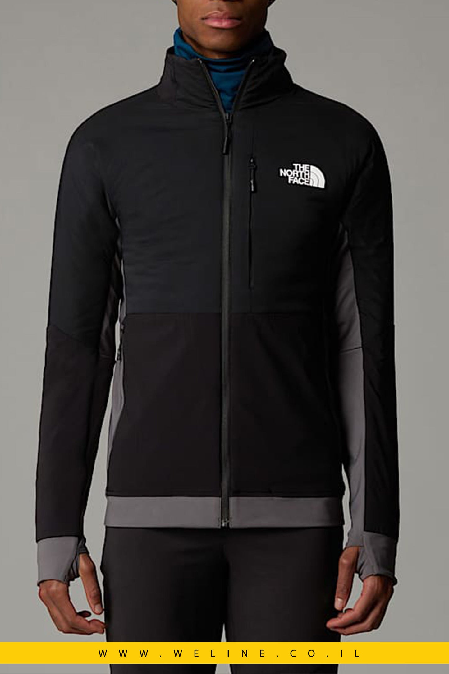 מעיל היברידי בלי כובע לגברים מדגם Binntal Ventrix™