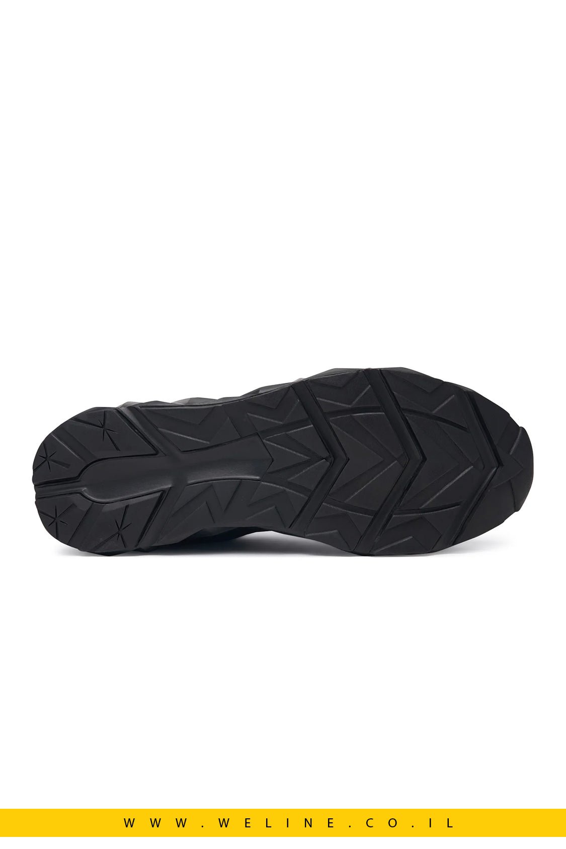 נעלי סניקרס לגברים מבית EA7 Emporio Armani בצבע Triple Black מלא - WELINE.CO.IL