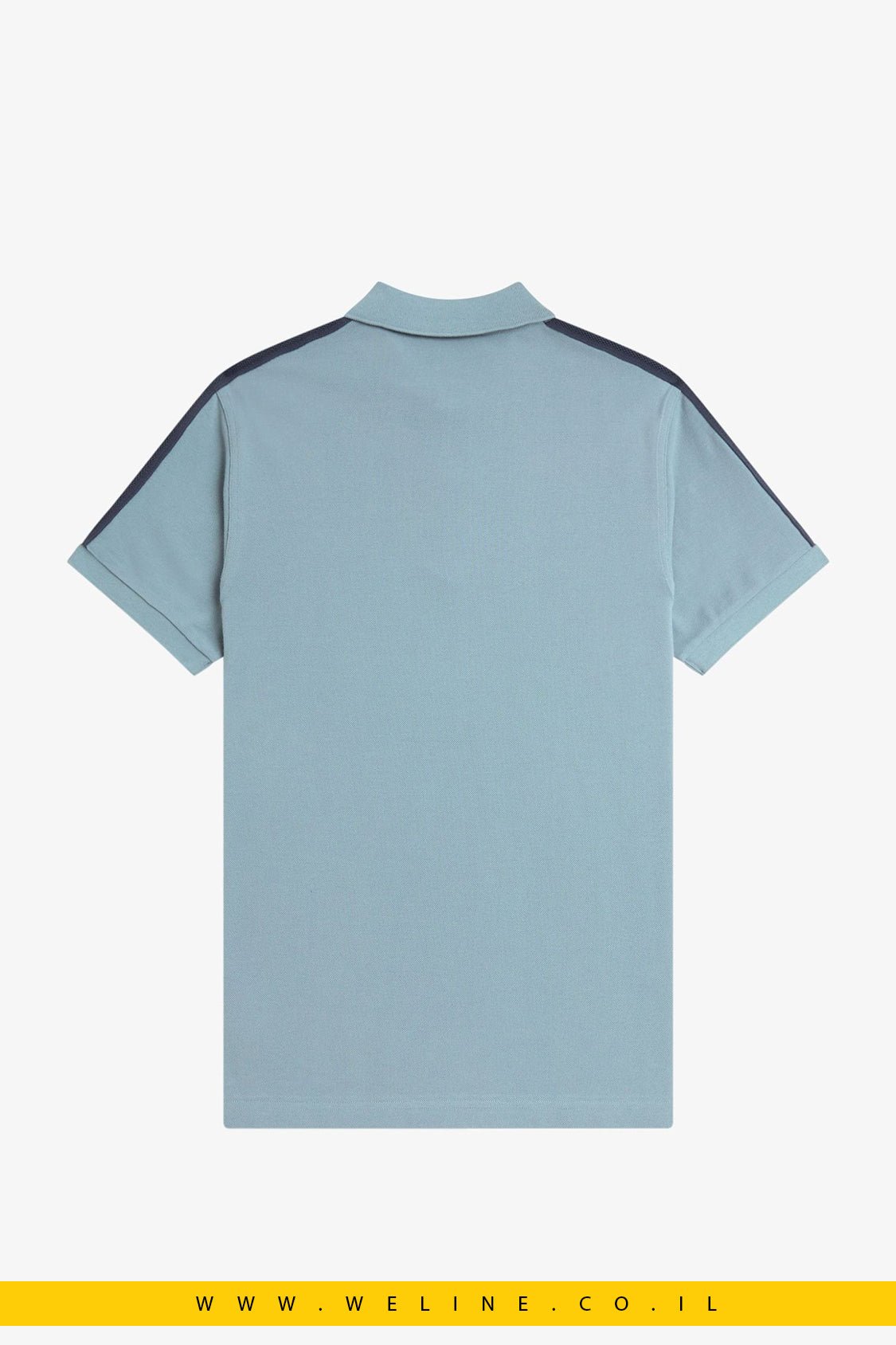 חולצת פולו Fred Perry Mesh Taped Polo Shirt - WELINE.CO.IL