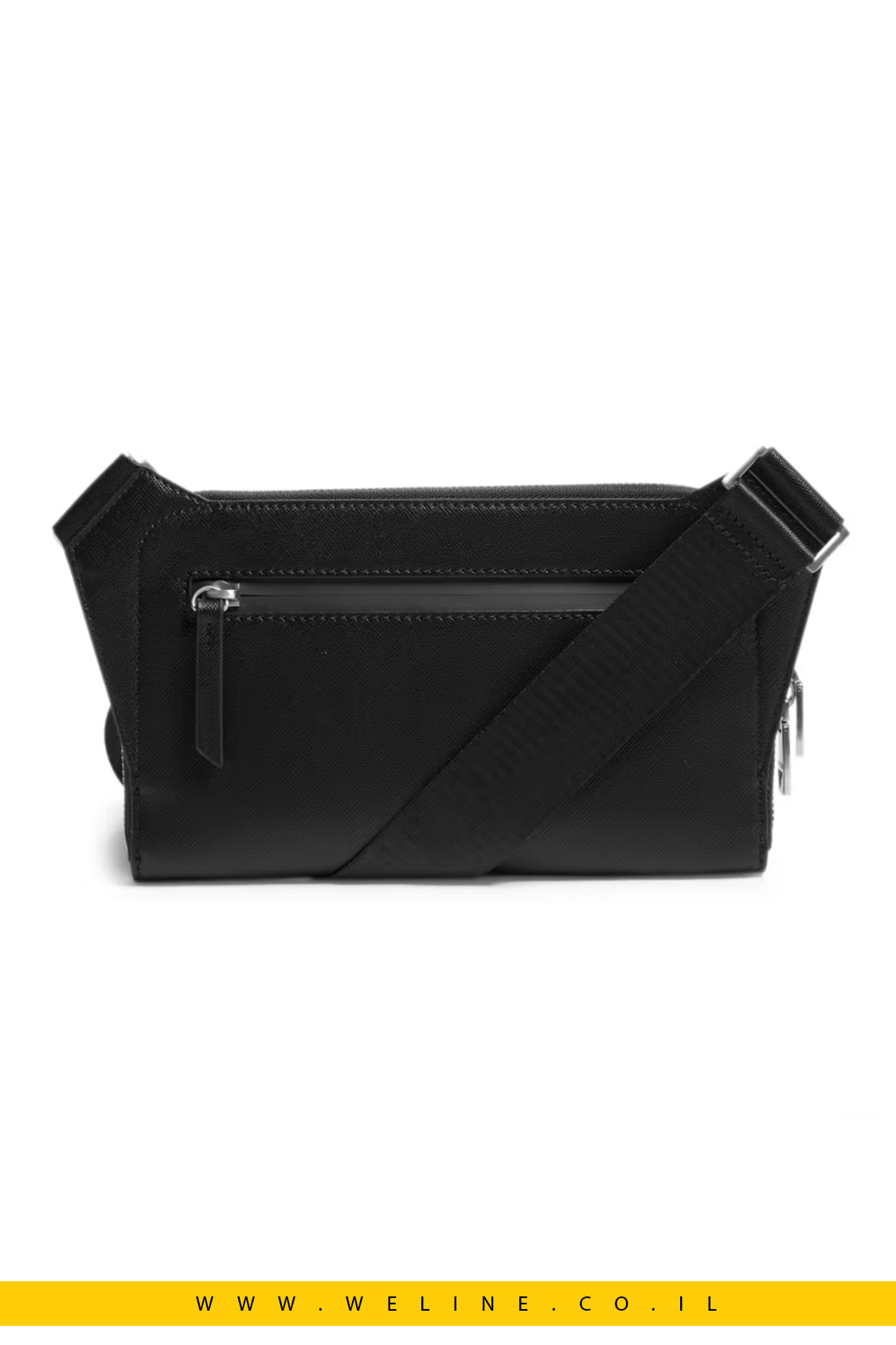תיק פאוץ' שטוח GUESS Eco Milano Flat Bum Bag - WELINE.CO.IL