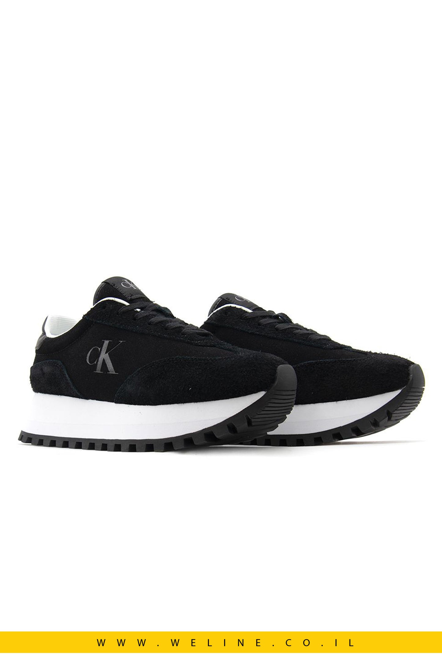 נעלי סניקרס לנשים Calvin Klein Runner Laceup