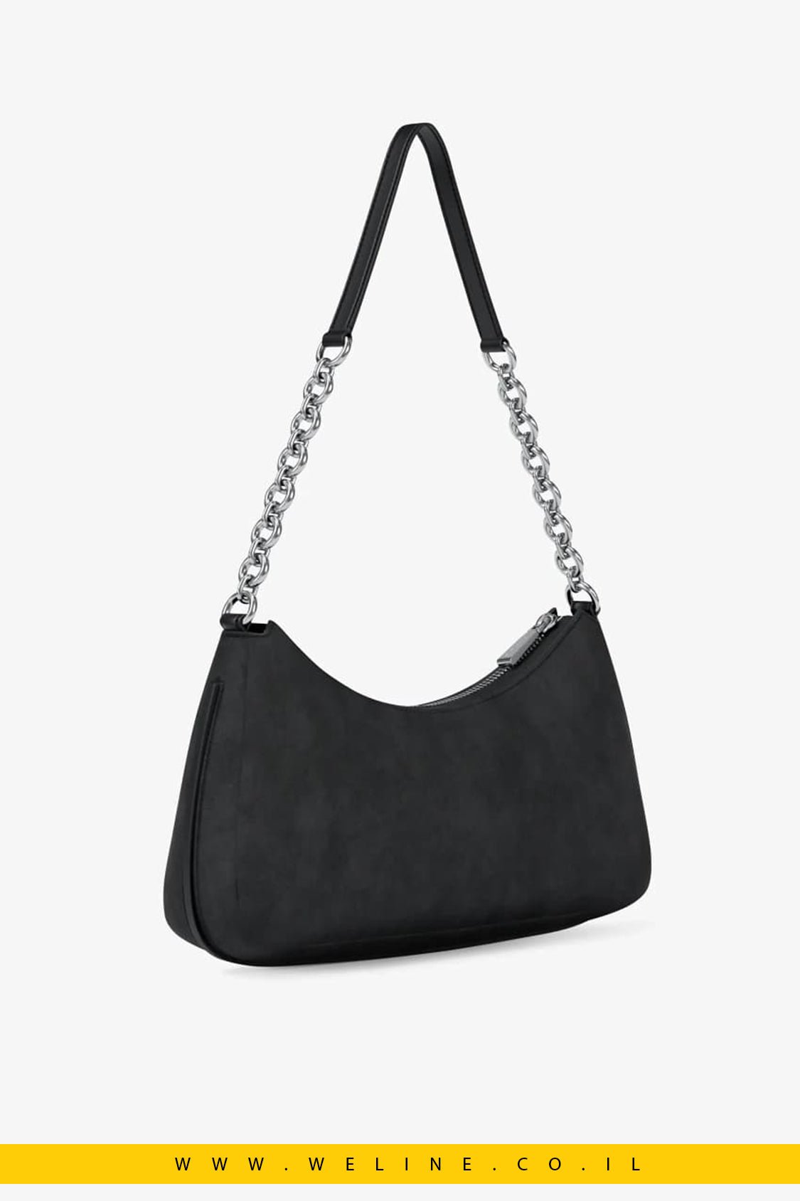 תיק כתף לנשים Michael Kors Nolita Medium Nubuck Chain Pochette - WELINE.CO.IL