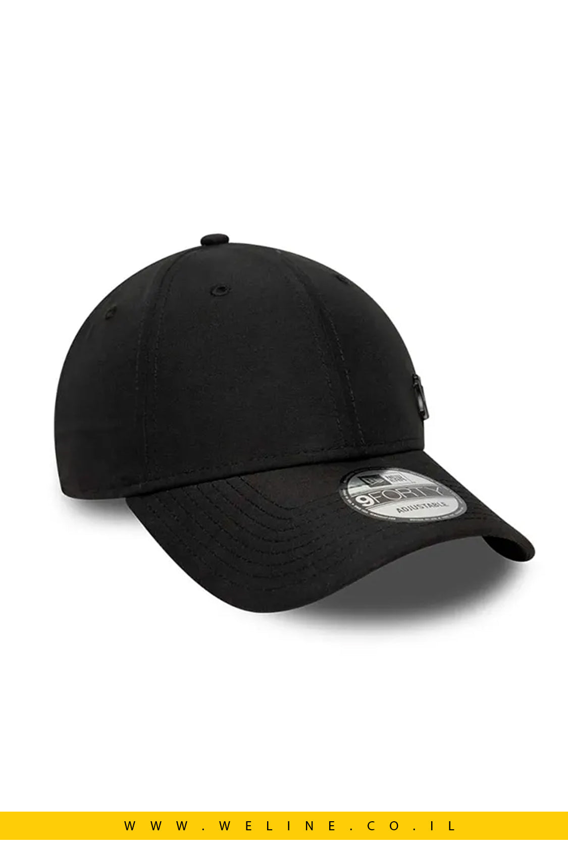 כובע New Era New York Yankees MLB 9FORTY – לוגו מטאלי | Strapback מתכוונן - WELINE.CO.IL