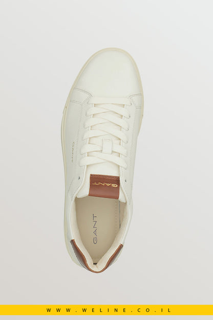 סניקרס עור לבן/חום McJulien Leather
