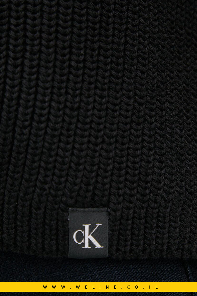 סוודר כותנה Calvin Klein Jeans לנשים