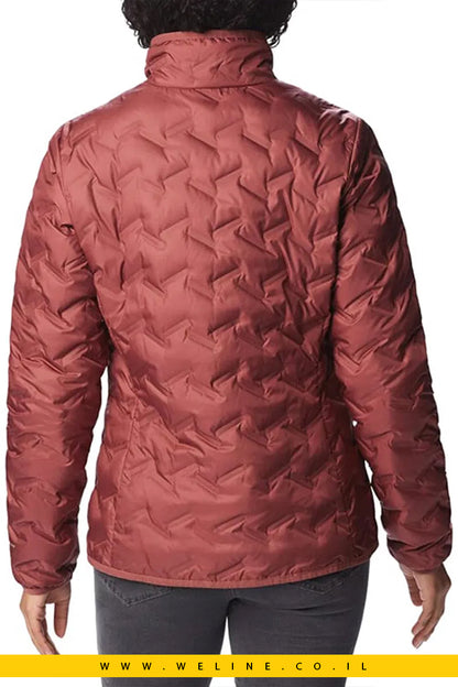קולומביה Delta Ridge מעיל נשים אדום Outdoor