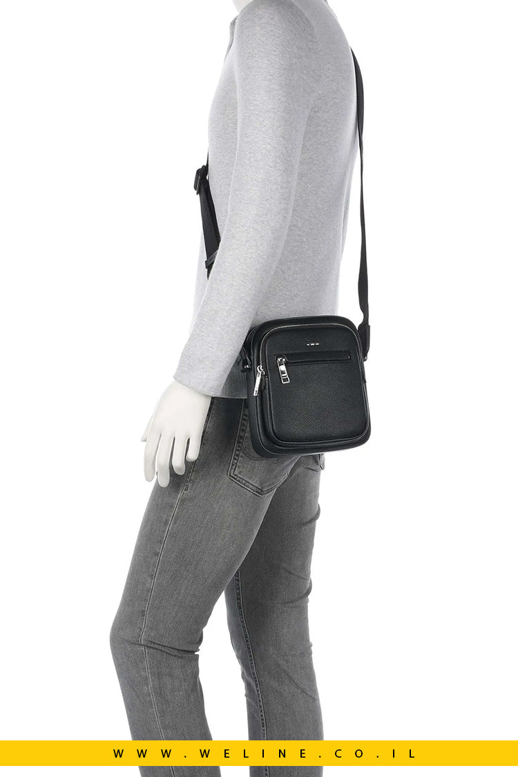 תיק BOSS Ray Crossbody Bag Synthetic Black