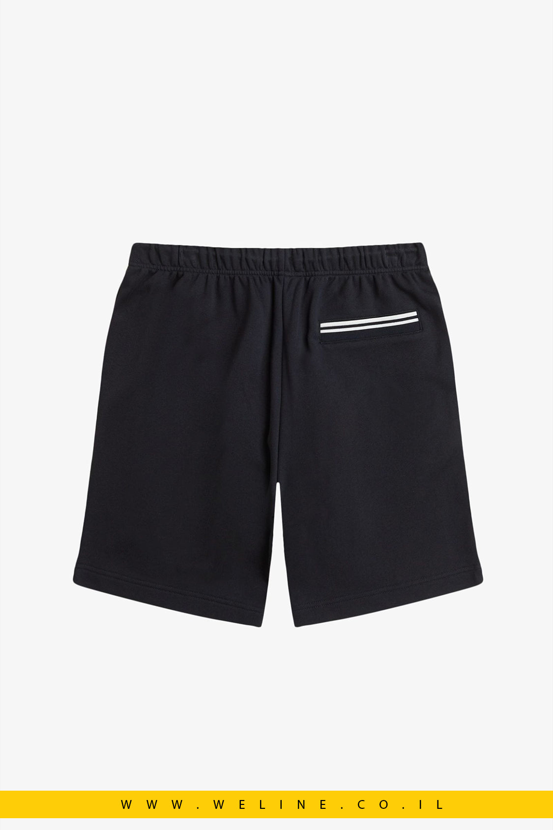 מכנסי ברמודה לגברים Fred Perry Classic Sweat Short – שחור
