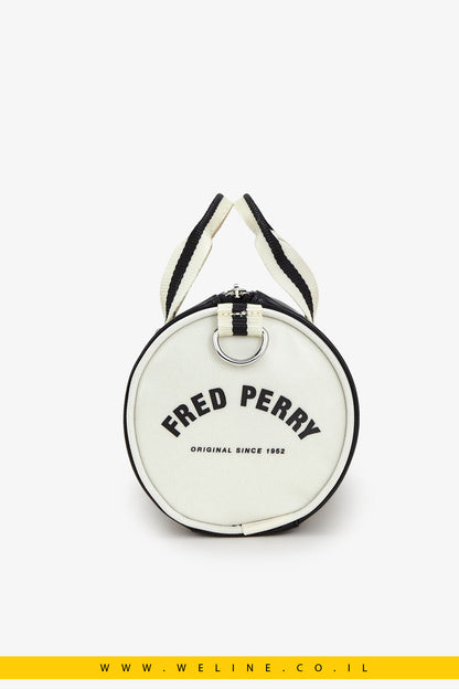 תיק קלאסי קטן בסגנון Barrel – Fred Perry