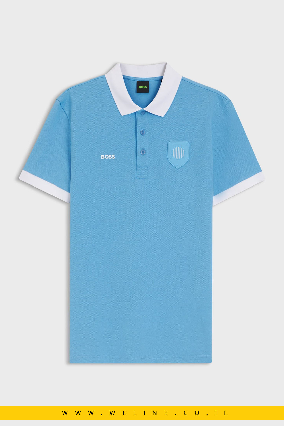 חולצת פולו גברים BOSS Paddy Polo Shirt Argentina – Regular Fit