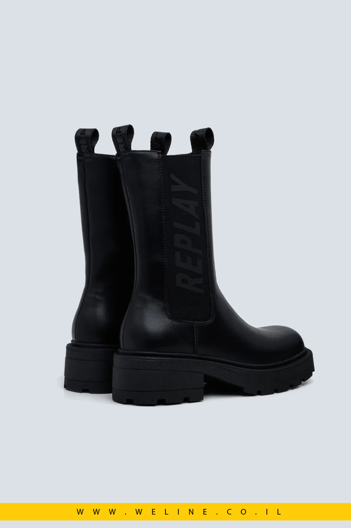 מגפי BRIGITTE CHELSEA לנשים – שחור