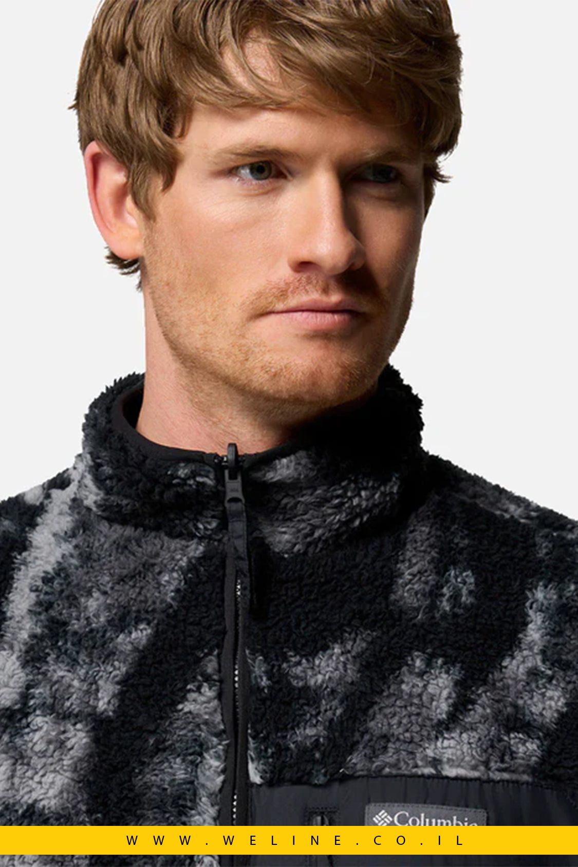 פליס לגברים Winter Pass Reversible Fleece – דו צדדי