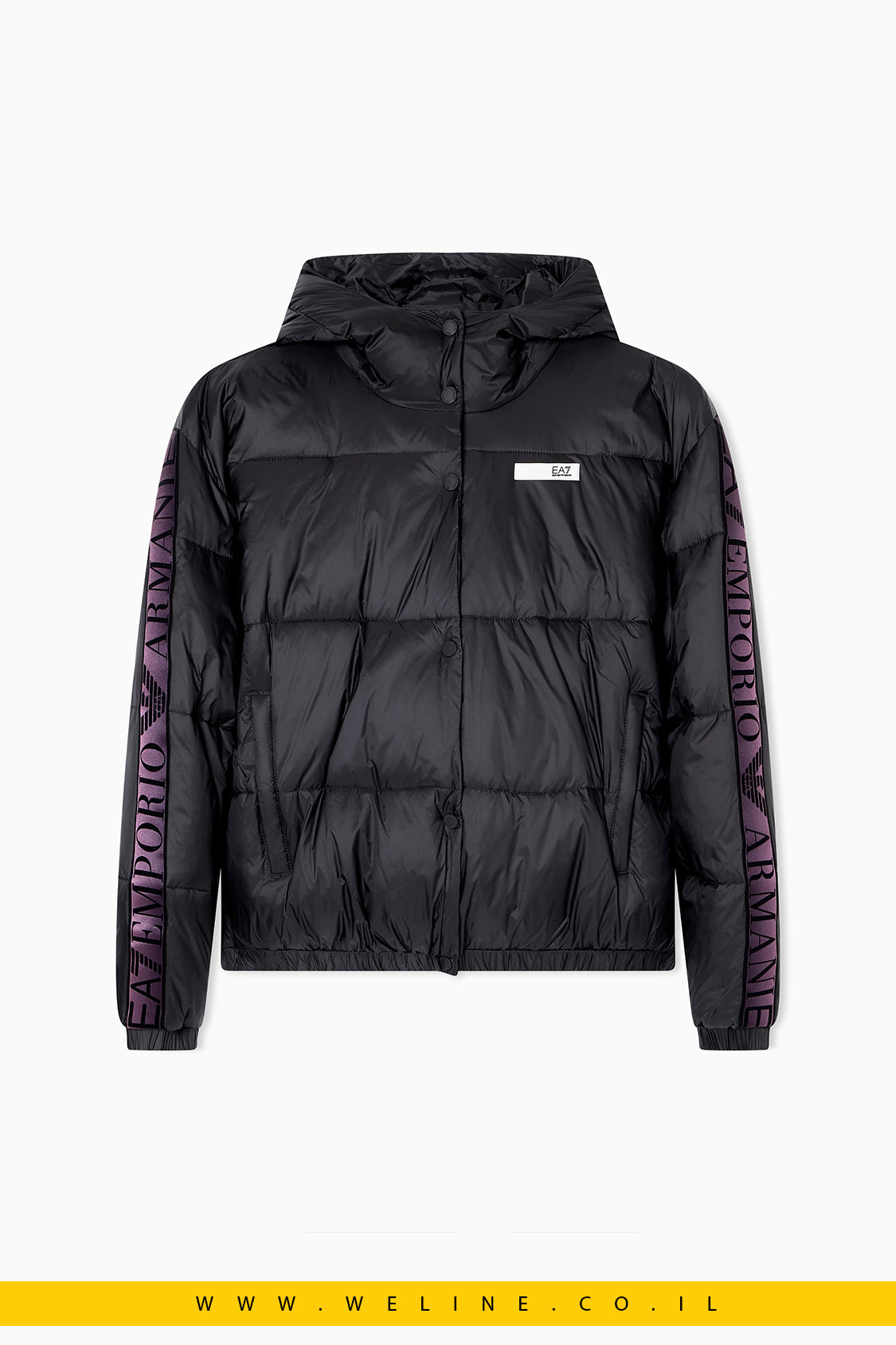 ג'קט קפוצ'ון Dynamic Athlete בטכנולוגיית Natural VENTUS7 – אפור | EA7