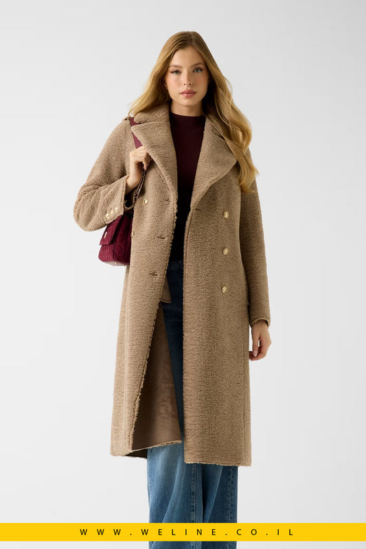 Guess – מעיל פרווה סינתטית ארוך