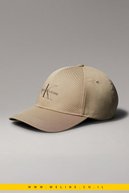 כובע טוויל עם לוגו מונוגרמה רקום – Calvin Klein