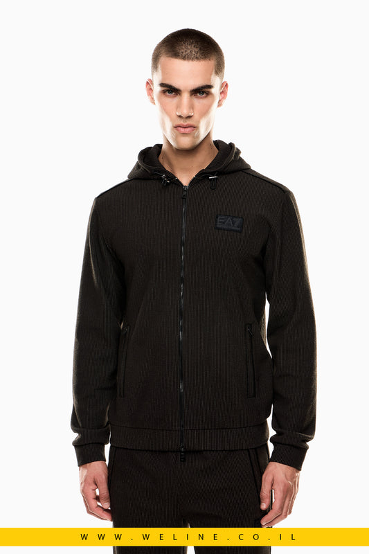קפוצ'ון רוכסן מסדרת LUX IDENTITY – EA7 Emporio Armani