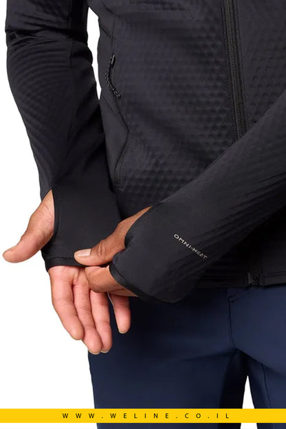 מעיל שחור Helix טכני לגברים – Columbia